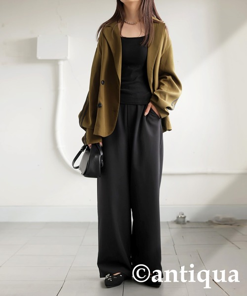 「antiqua」 パンツ P ベージュ レディース_画像8