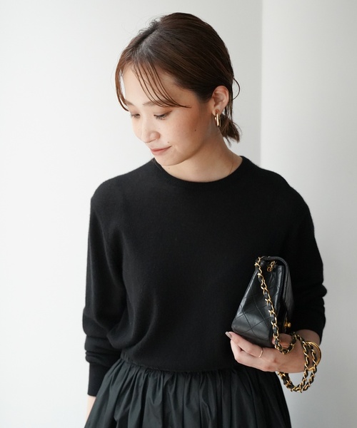 「Deuxieme Classe」 長袖ニット FREE ベージュ レディース_画像4