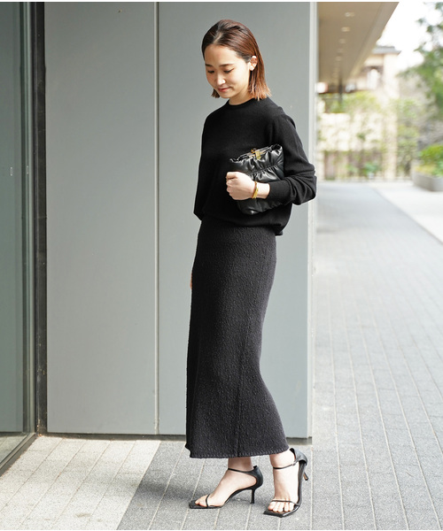 「Deuxieme Classe」 長袖ニット FREE ベージュ レディース_画像7