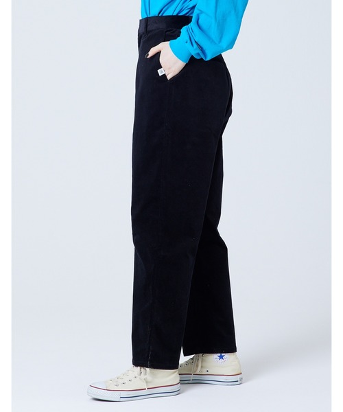 「Little sunny bite」 コーデュロイパンツ MEDIUM ブラック レディース_画像2