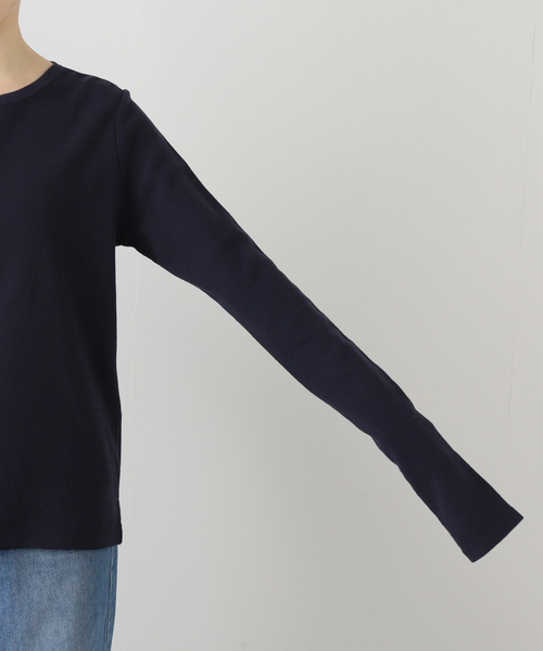 FRAMeWORK（フレームワーク） tシャツ ミニワッフルヘンリーネック