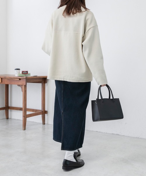 「BONLECILL」 ニットカーディガン FREE ワイン レディース_画像7