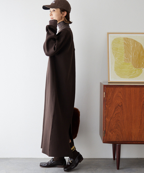 「JOURNAL STANDARD relume」 ニットワンピース FREE ブラウン レディース_画像6