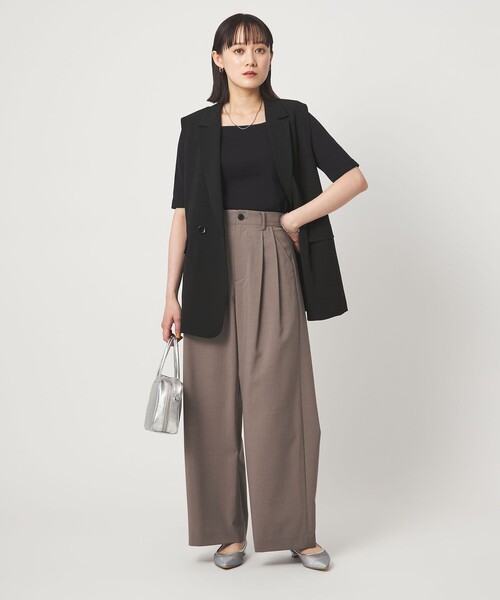 【美品❗️】green label relaxing ジレ ベスト green label relaxing（グリーンレーベルリラクシング） ベスト ジレ