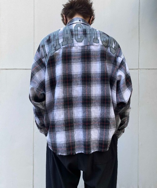 「DANKE SCHON」 長袖シャツ FREE ホワイト メンズ_画像3