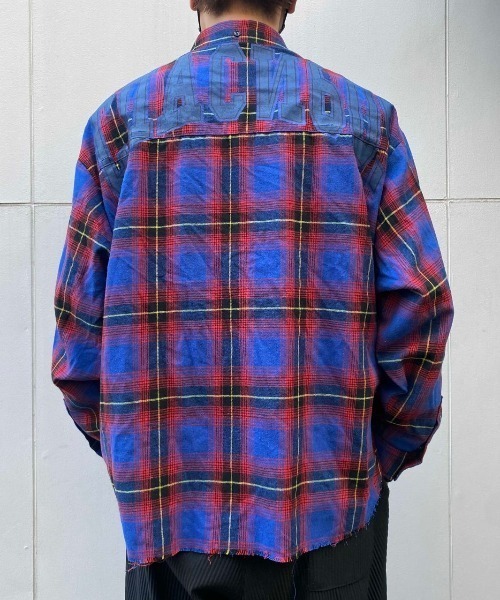 「DANKE SCHON」 長袖シャツ FREE ホワイト メンズ_画像5