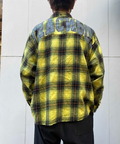 「DANKE SCHON」 長袖シャツ FREE ホワイト メンズ_画像7