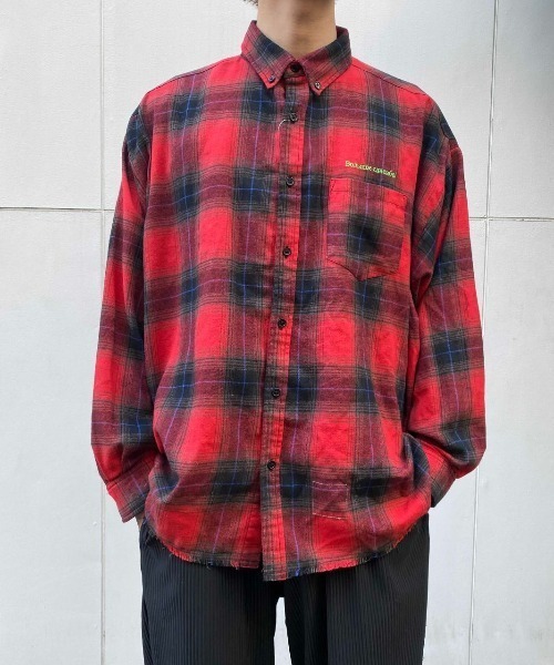 「DANKE SCHON」 長袖シャツ FREE ホワイト メンズ_画像8