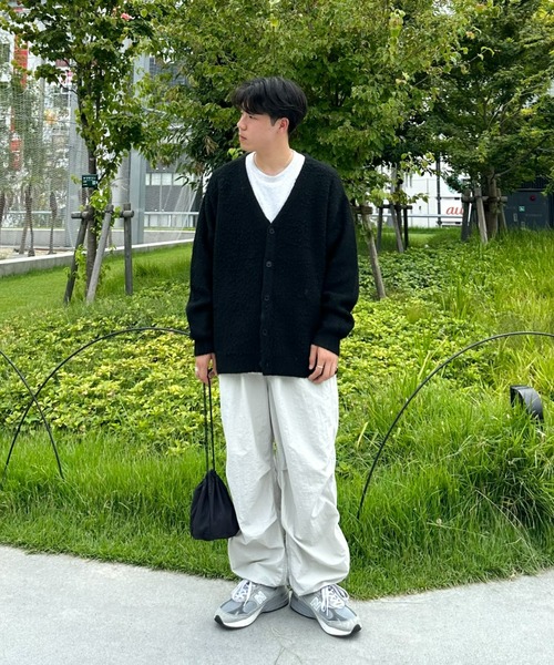 「CIAOPANIC TYPY」 ニットカーディガン LARGE ブラウン メンズ_画像3