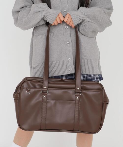 WEGO（ウィゴー） トートバッグ WEGO/PUスクールバッグ レディース