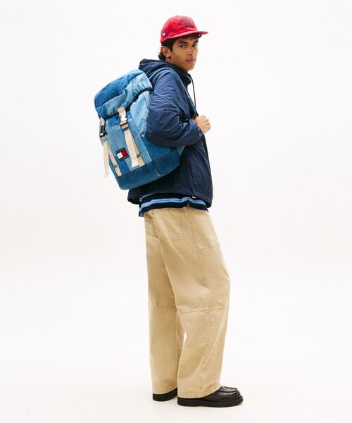 TOMMY JEANS（トミー・ジーンズ） デイバック リュック デニムパッチ