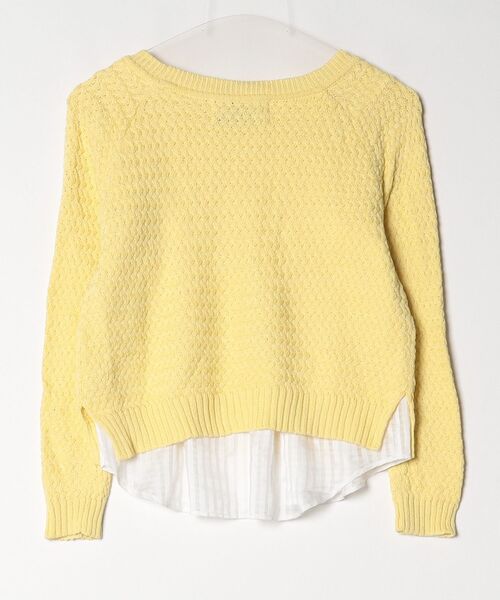「ROPE'」 長袖ニット M イエロー レディース_画像2