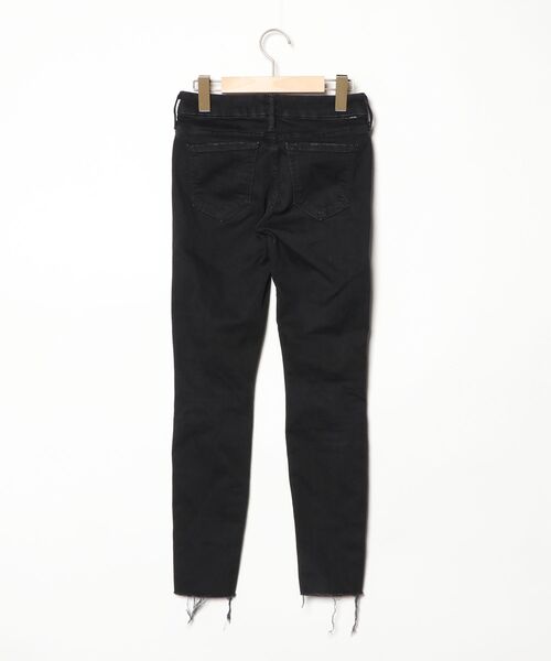 「MOTHER DENIM」 スキニーデニムパンツ 24 ブラック レディース_画像2