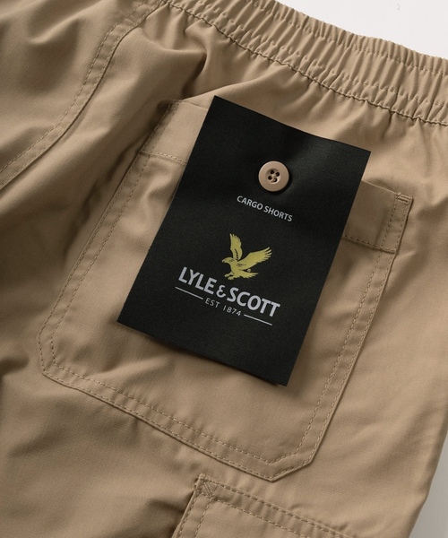 「LYLE&SCOTT」 ハーフパンツ LL ブラック メンズ_画像10
