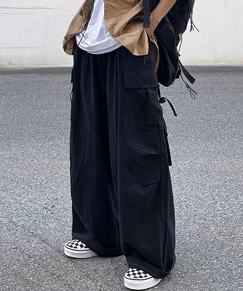 「WESTBOY」 カーゴパンツ M カーキブラウン メンズ_画像2