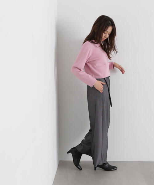 「NATURAL BEAUTY BASIC」 パンツ MEDIUM ブラウン系その他 レディース_画像4