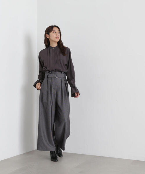 「NATURAL BEAUTY BASIC」 パンツ MEDIUM ブラウン系その他 レディース_画像8