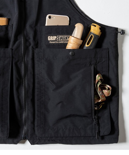 GRIP SWANY（グリップスワニー） ベスト ジレ 「GSMV-063」 GEAR BAG