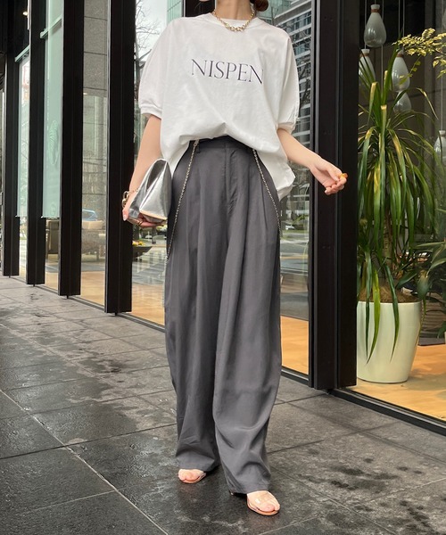 「DouDou」 パンツ 38 ベージュ レディースの画像
