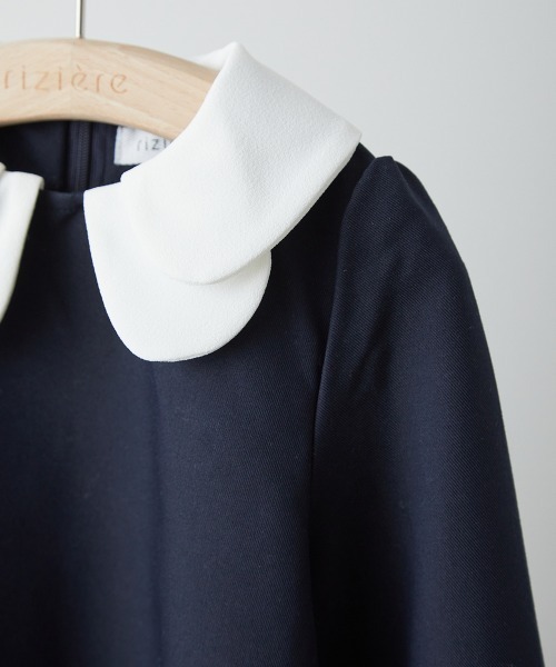 「riziere」 「KIDS」長袖ワンピース 150 ベージュ キッズ_画像6