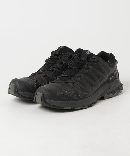「SALOMON」 ローカットスニーカー 25.0cm ブラック×ブラック レディースの画像