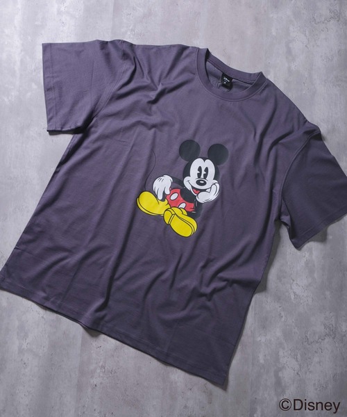 Disney（ディズニー） tシャツ MICKEY MOUSE ミッキーマウス オーバー