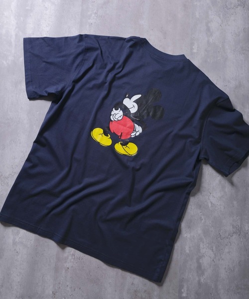 Disney（ディズニー） tシャツ MICKEY MOUSE ミッキーマウス オーバー