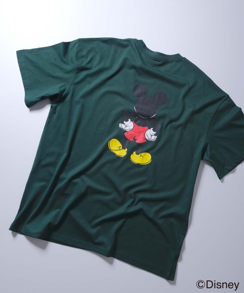 Disney（ディズニー） tシャツ MICKEY MOUSE ミッキーマウス オーバー