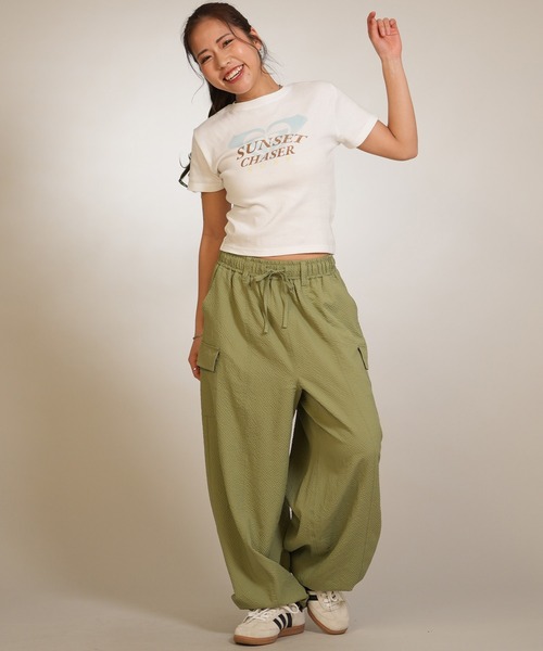 ROXY（ロキシー） ワイドパンツ パンツ 「ムラサキスポーツ限定」ROXY