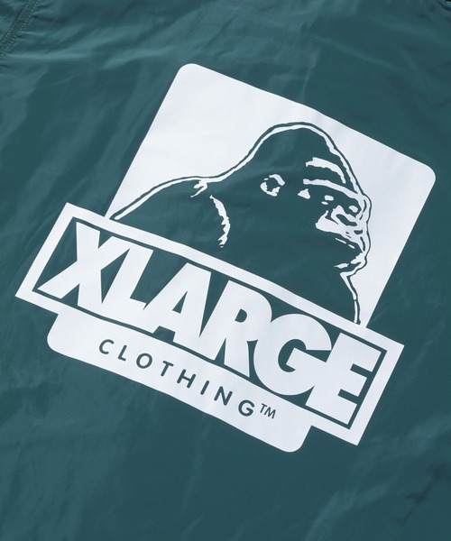 「XLARGE」 コーチジャケット L ネイビー メンズの画像