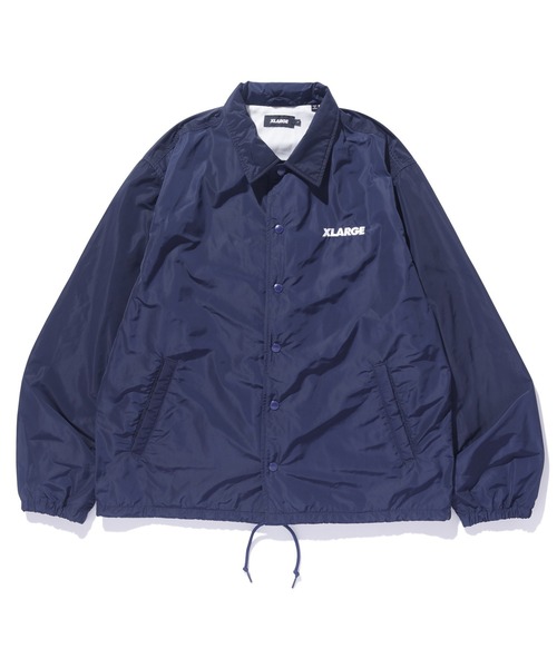 「XLARGE」 コーチジャケット L ネイビー メンズの画像