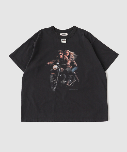 DAIRIKU（ダイリク） tシャツ ”Avec Bikers” H-S Tag Tee メンズ