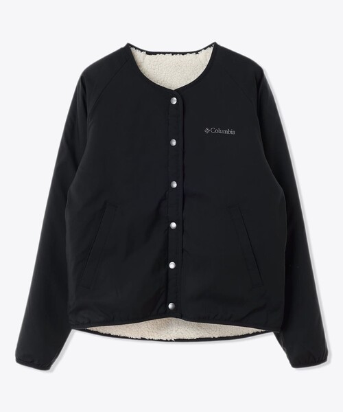 「Columbia」 否色合い上衣 M 白いこと×黒いこと レディース