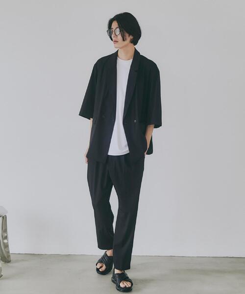 tk.TAKEO KIKUCHI（ティーケータケオキクチ） スラックス 「接触冷感