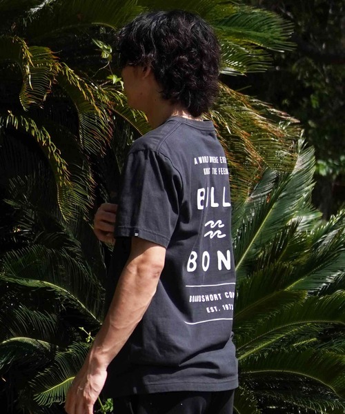 「BILLABONG」 半袖Tシャツ M ブラック メンズ_画像3