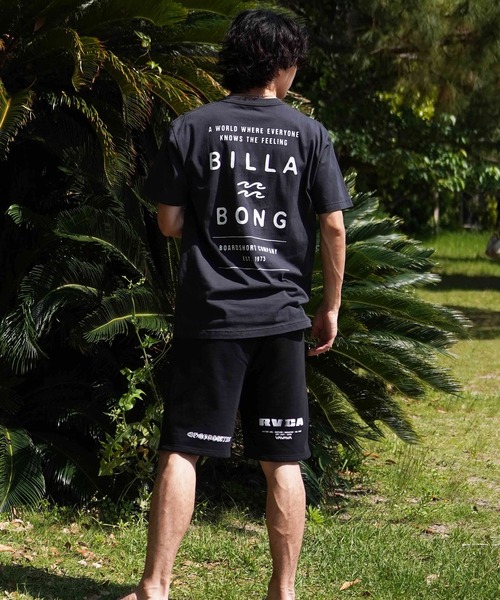 「BILLABONG」 半袖Tシャツ M ブラック メンズ_画像4