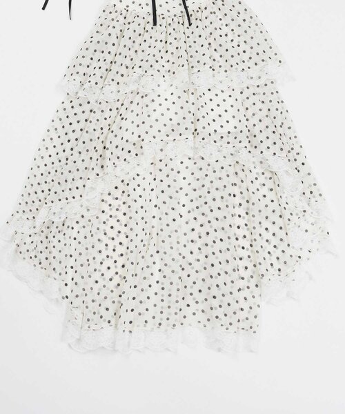 ワンピース 「Belle Charme」Chiffon Tiered Onepieceの画像
