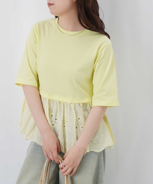 LADY LUCK LUCA（レディラックルカ） tシャツ LC/LLL コットンレース 