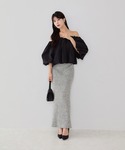 ブラウス シャツ 半袖 「LEJA」2WAYシ...の詳細画像3