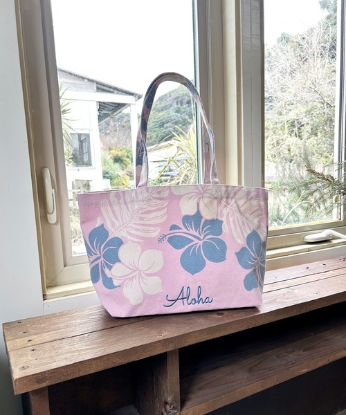 トートバッグ ハワイ＆リゾート刺繍ALOHA トート レディース メンズ