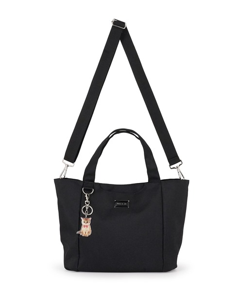 「PAUL & JOE ACCESSOIRES」 2WAYバッグ FREE ブラック レディース_画像6
