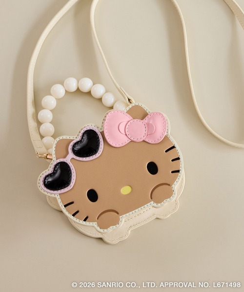 d*2様 【新品未使用タグ付き】ピンクハウス☆桜テディお顔型ピコフリルバッグ ア ROPE' PICNIC（ロペ ピクニック） ショルダーバッグ バッグ 「サンリオ