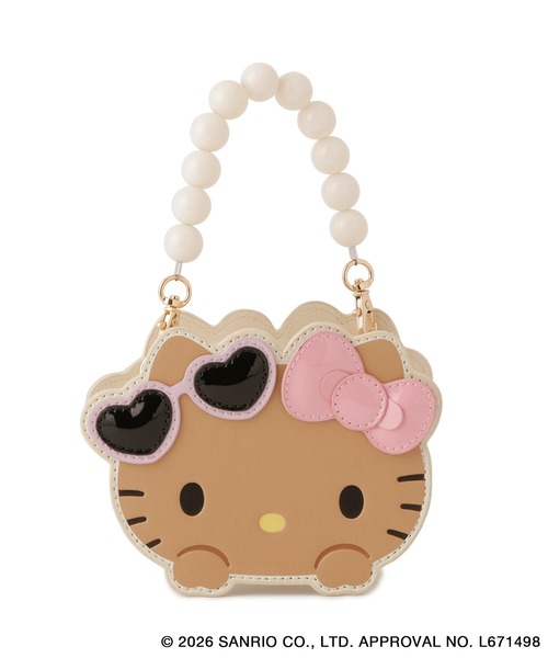 ROPÉ PICNIC フェイスモチーフショルダーミニバッグ キティ ROPE' PICNIC（ロペ ピクニック） ショルダーバッグ バッグ 「サンリオ