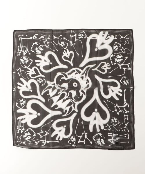 バンダナ/スカーフ Y-3 SCARF Y-3 スカーフ バンダナ CHITO GRAPHIC SCARF S メンズ レディース