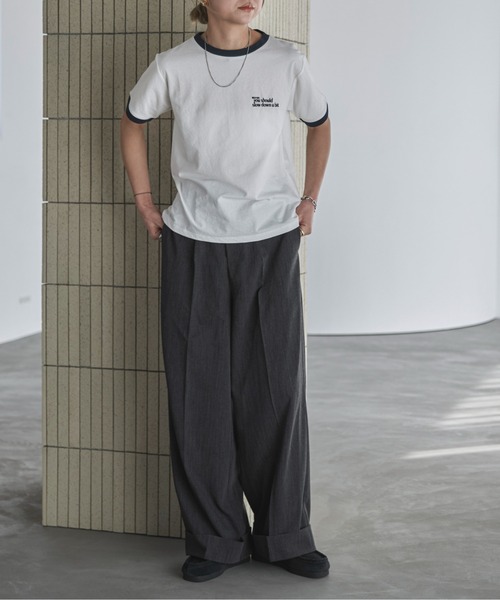 「feepur」 スラックス SMALL ブラウン レディース_画像4