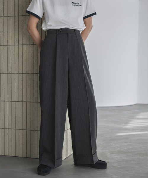 「feepur」 スラックス SMALL ブラウン レディース_画像6