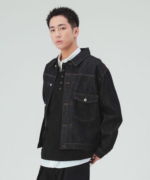 BEAMS Heart ストレッチデニム ジャケット 3セット BEAMS HEART（ビームス ハート） デニムジャケット gジャン デニム