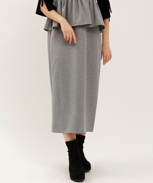 「ASTORIA ODIER」 キャミソールワンピース MEDIUM ライトグレー レディース_画像7