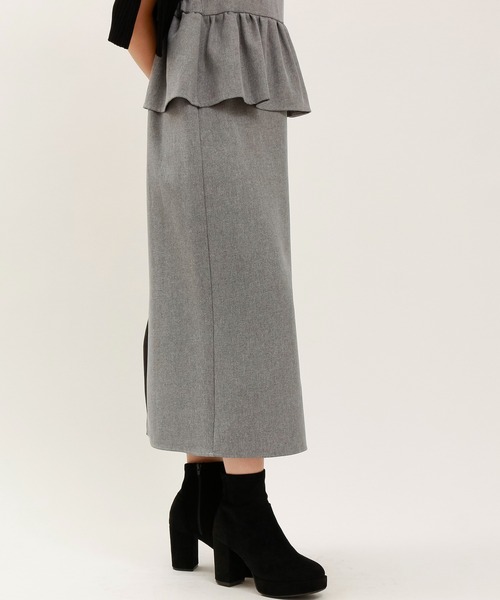 「ASTORIA ODIER」 キャミソールワンピース MEDIUM ライトグレー レディース_画像8