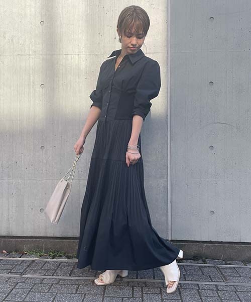 最安値挑戦 ワンピース ランダムプリーツシャツワンピース 初回限定 Www Bynaric In